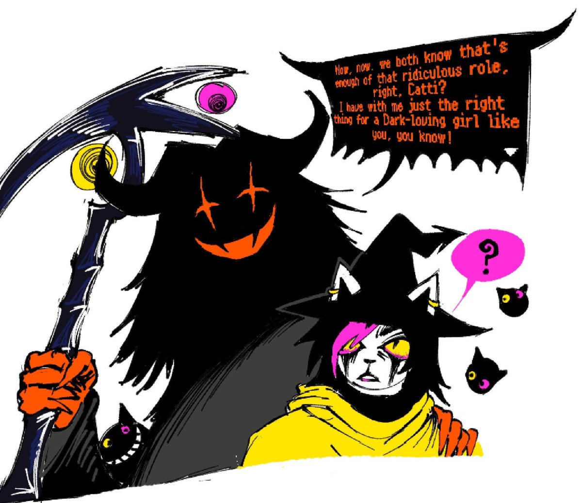 KrisDPizza's tweet photo. A strange someone with a strange gift for a strange girl #deltarune https://t.co/8urkashbwV