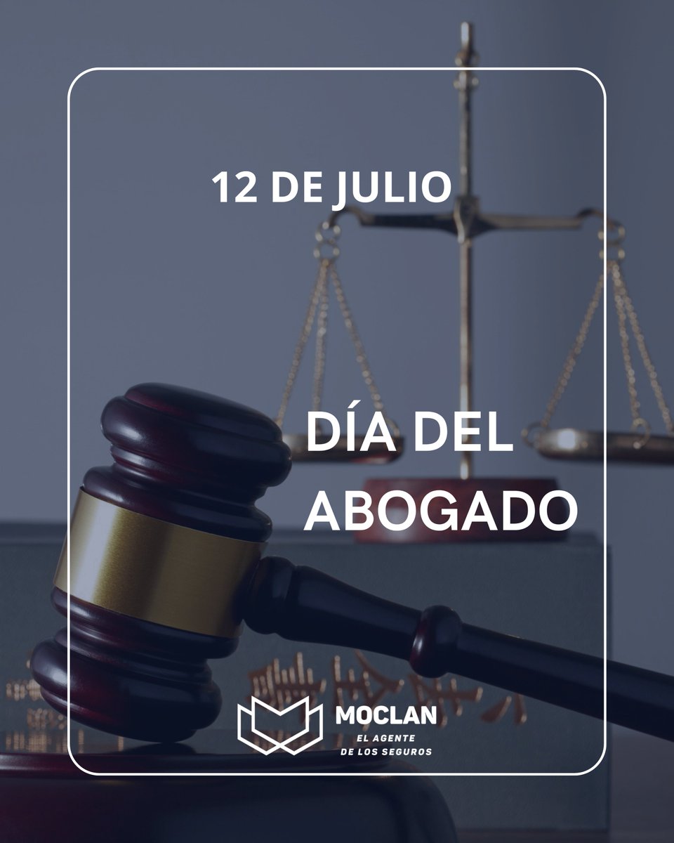 moclansas's tweet photo. ¡Día del Abogado!
En el ramo de los seguros, su labor no solo interpreta leyes… protege derechos, resuelve conflictos y da certeza a cada póliza.
¡Gracias por ser el respaldo legal que marca la diferencia!
#díadelabogado #SegurosyFianzas #abogacía https://t.co/1nBV95RI0X