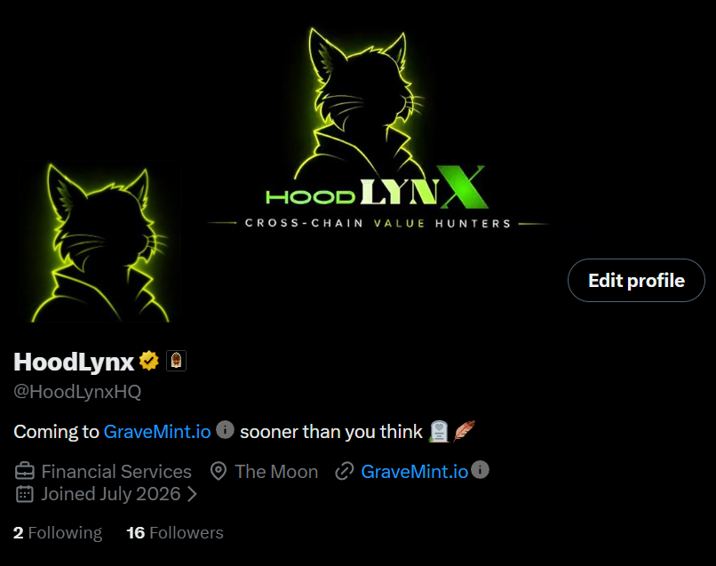 HoodLynx tweet media