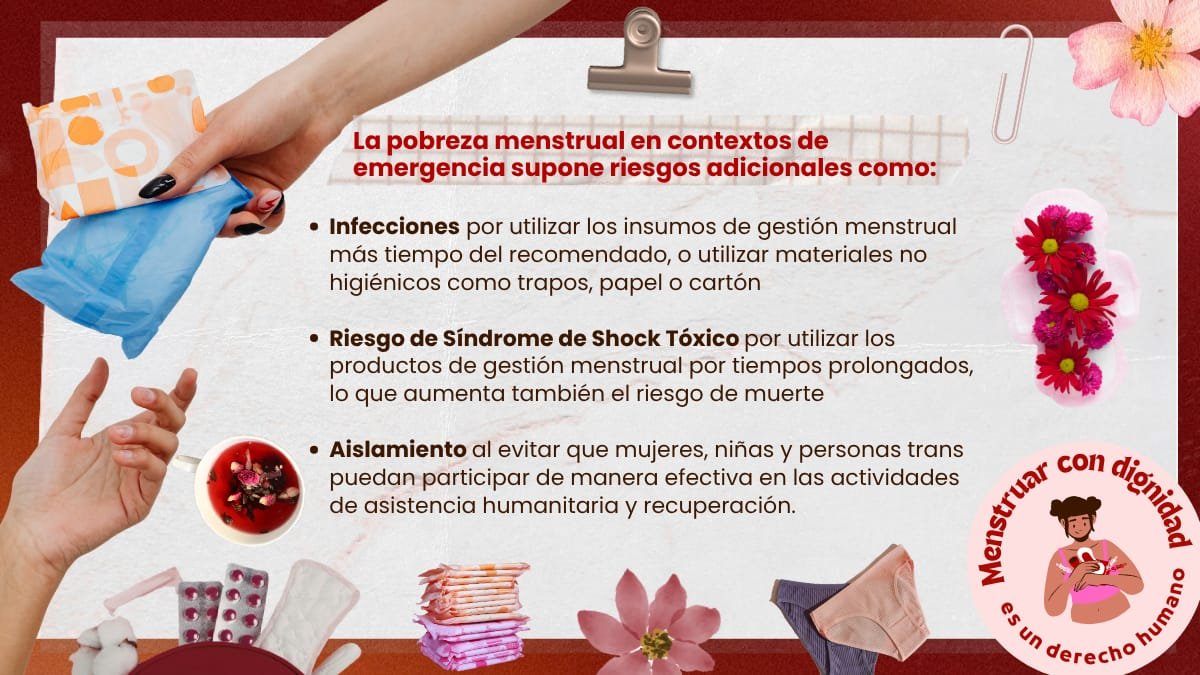 CedesexVe's tweet photo. La salud menstrual de las mujeres y adolescentes en las zonas afectadas no puede depender de donaciones temporales. Necesitamos precios accesibles permanentemente. #MenstruacionSinIVA @delcyrodriguezv @jorgerpsuv @Asamblea_Ven https://t.co/0nv8rDNLQj