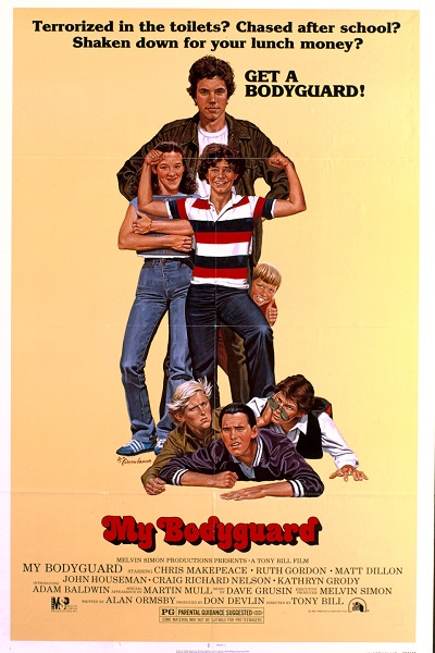 OldSchool80s's tweet photo. July 11, 1980: My Bodyguard was released in limited theaters. #80s https://t.co/SM8IM7uaFu