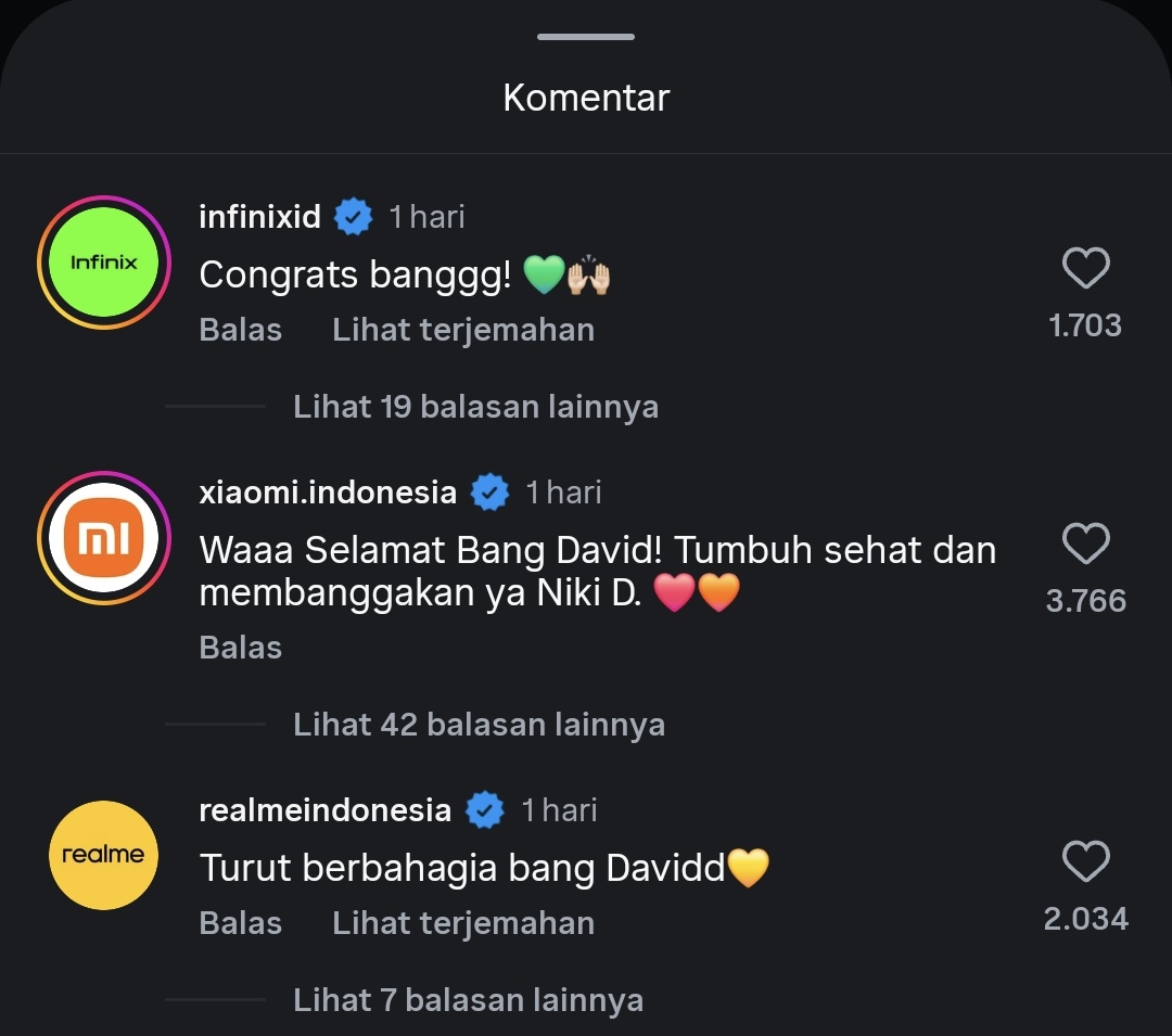 txtfrombrand's tweet photo. David Gadgetins dari nikah sampe punya anak, yang ngucapin brand semua 🤣 https://t.co/hGmhTTMadD