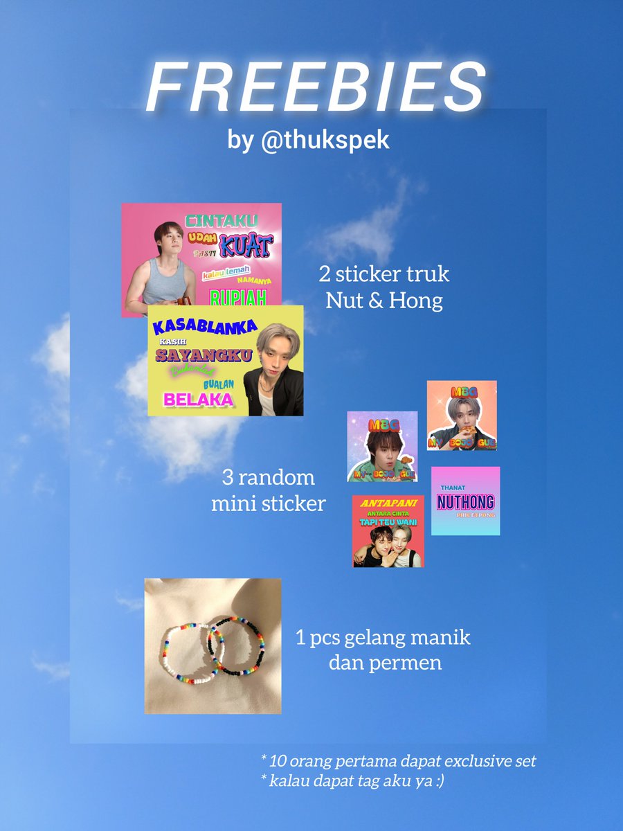 thukspek's tweet photo. FREEBIES LYKN Dusk and Dawn in Jakarta
by @thukspek

how to claim :
• say hi aja ya kalau ketemu aku di area venue/mall 😊 (outfit celana cargo army &amp; tshirt putih)
• limited qty
• rt and likes are appreciated 🫶

#LyknDuskAndDawnxJakarta 
#LYKNDuskAndDawnWorldTour2026 https://t.co/Oj8U4RD8Nz