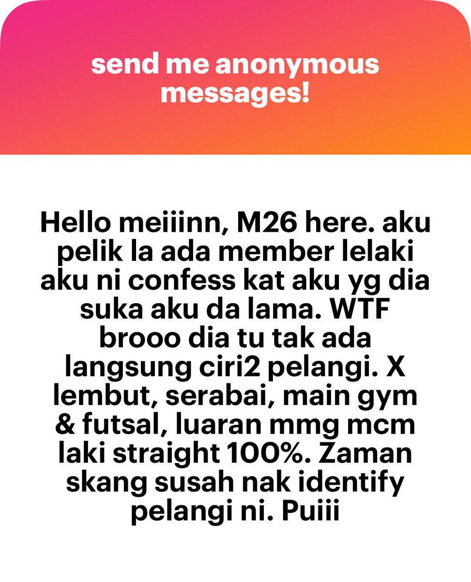 meinmokhtar's tweet photo. Dah payah dah anon sekarang. https://t.co/Vkr7WCJOHf