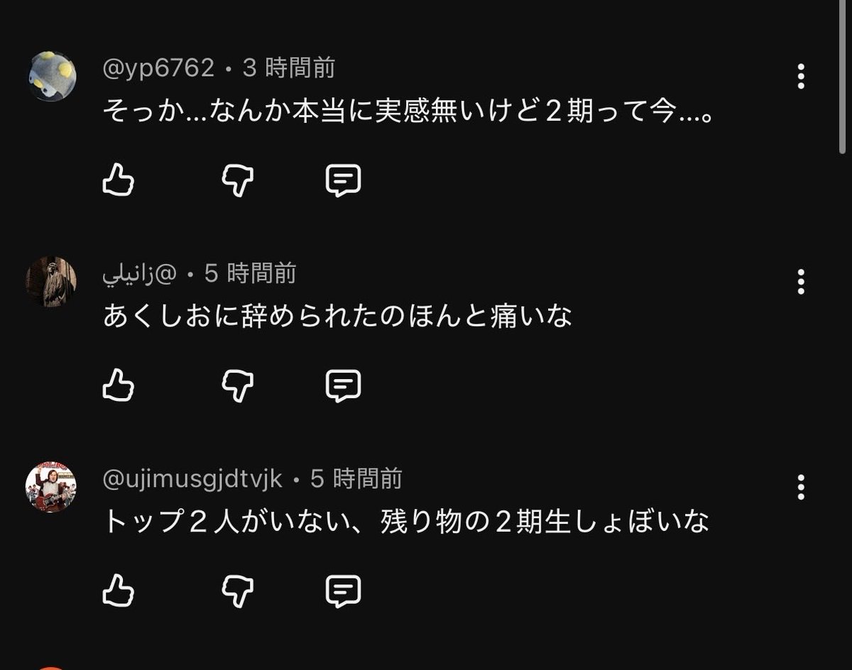Pooh_1140920's tweet photo. ホロドリの2期生PVのコメ欄だけでこれですよ
がちでうるさい黙ってほしい
そんなの言いに来るために見にこなくていい https://t.co/Y2TAMcdtup