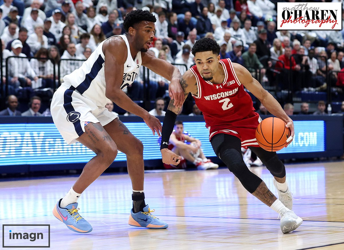moharenphoto's tweet photo. .@BadgerMBB defeats @PennStateMBB 98-71 in the Return To Rec game played Thursday evening at #RecHall in University Park, PA. @UWBadgers #OnWisconsin #WeAre #PennState #SweatWithUs @LegionofBluePSU #LegionOfBlue #ReturnToRec @imagnimages #ImagnImages @NicholaswBoyd @GregGard https://t.co/RNQi7JweT6