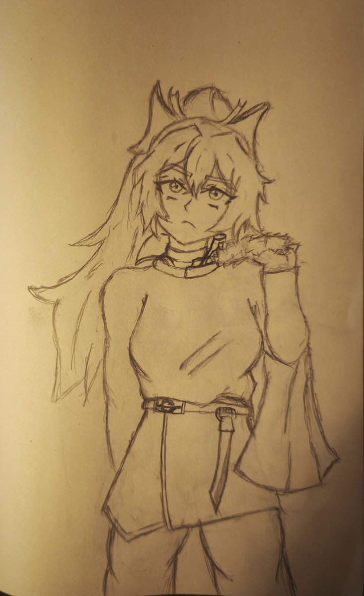 Dialyn_DailyZzz's tweet photo. I tried to draw the Leader of the Falkenhayn Mercenary Troupe holymoly, whydoesshehavesuchalongname? https://t.co/1XvNZRQehK