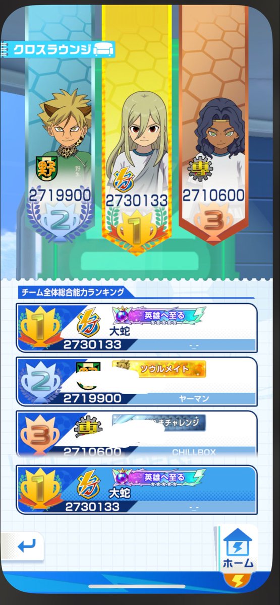 basususuu1209's tweet photo. 280装備10個以上あったから一瞬だけ1位になれた😂 https://t.co/LplPwsZxOy