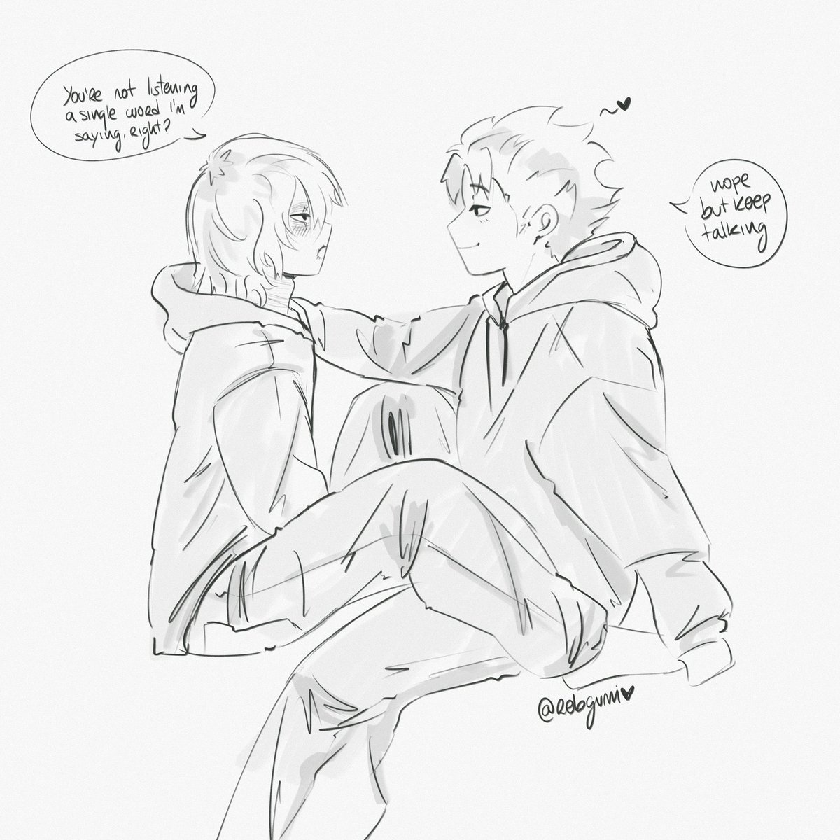rebgumii's tweet photo. i cannot stop thinking about them! (yeah natsu, i love shiggy’s voice too)
#shiganatsu https://t.co/zE5QBMgad0