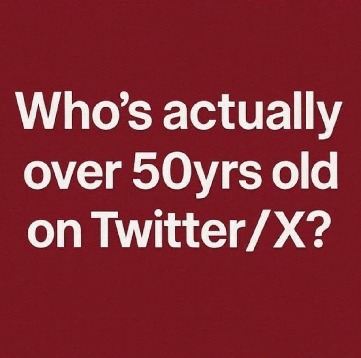 Melinakinic's tweet photo. Who’s 40 and 50 above.. say hi 👋 https://t.co/cSgMUHwx3l