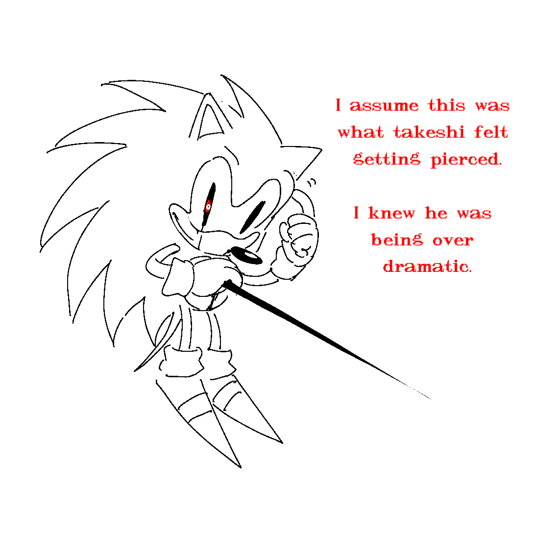 UnOrigCringe's tweet photo. I saw others making art and thought to join in.
It's a lazy doodle, I just woke up. https://t.co/ikGfjJmdJ0