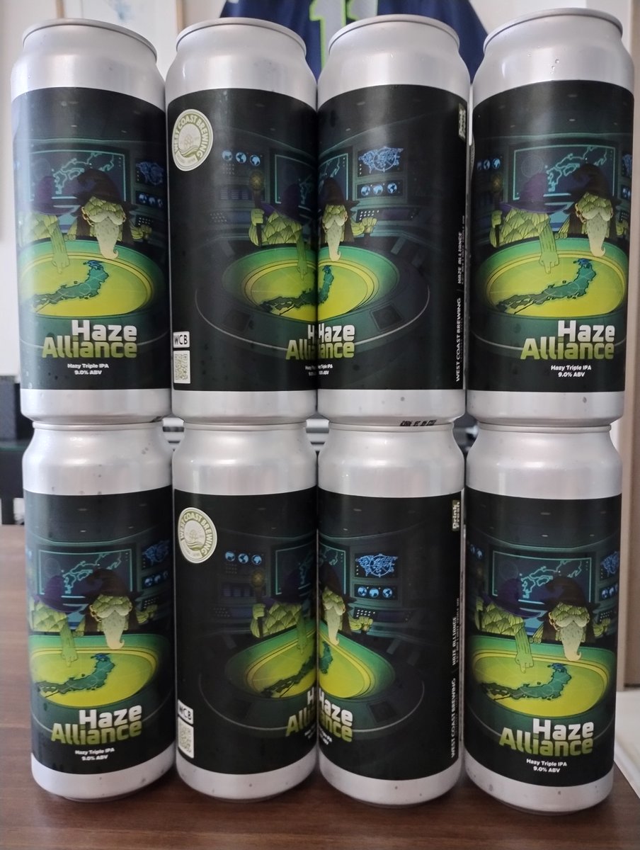 ed_nocode's tweet photo. 今週のWCB。7周年記念ビール第二弾のHazy Triple IPA。先週ケグで飲んだCloud 7との違いも楽しみたいですね!
#wcb #WestCoastBrewing https://t.co/xyxe8cQRx5