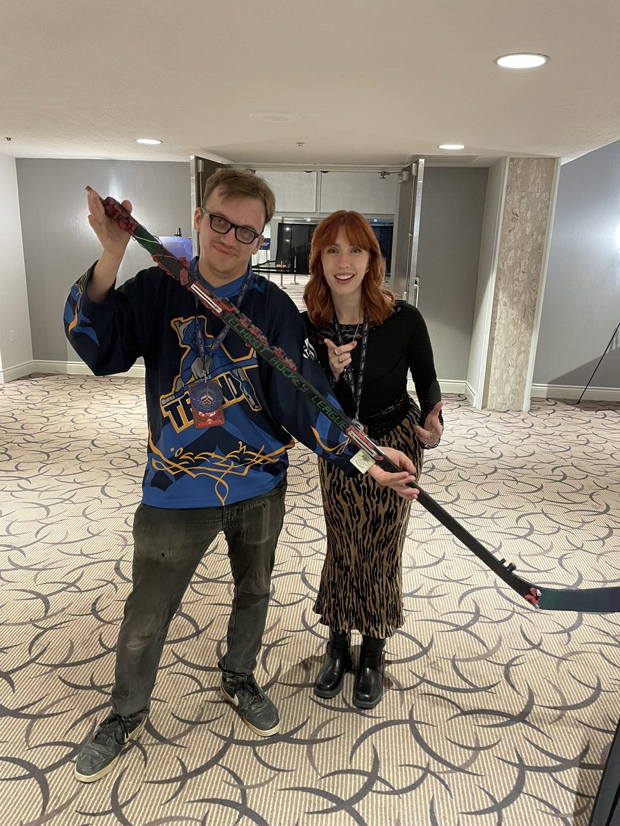 CaptainCanada98's tweet photo. @shieldgating Thank you! I made this hockey stick. I also remember meeting stalker dad and he was so nice. This really is the best fan base in the community https://t.co/Abm6JtCfb7