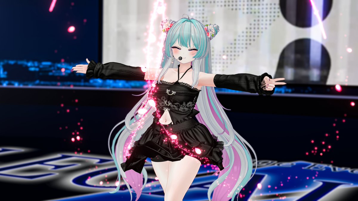 Varnitho's tweet photo. VRC Stage Event LEGALISS 2026/07/10
#VRC_LEGALISS #歌方こよい #VRChat https://t.co/g20hnEHdwL