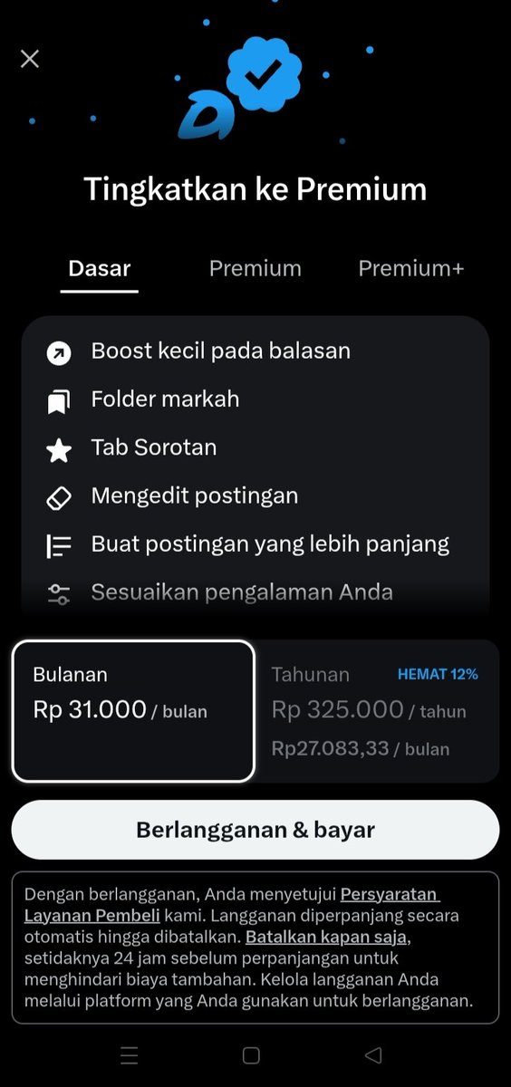 Angganmvm's tweet photo. Ini murah kenapa harus pilih yang premium ya kan yang ini juga premium 😭 https://t.co/0J51zwRi7c