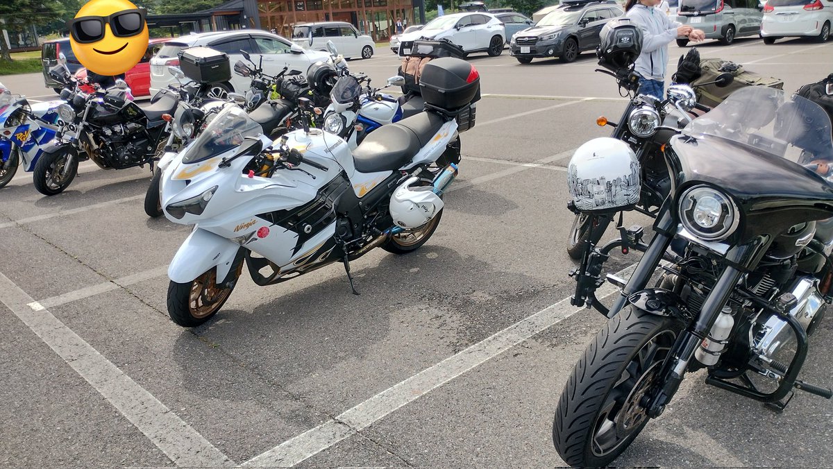 rMii07's tweet photo. 車載勢の方々とビーナスラインツー！ https://t.co/vi12POpqiN