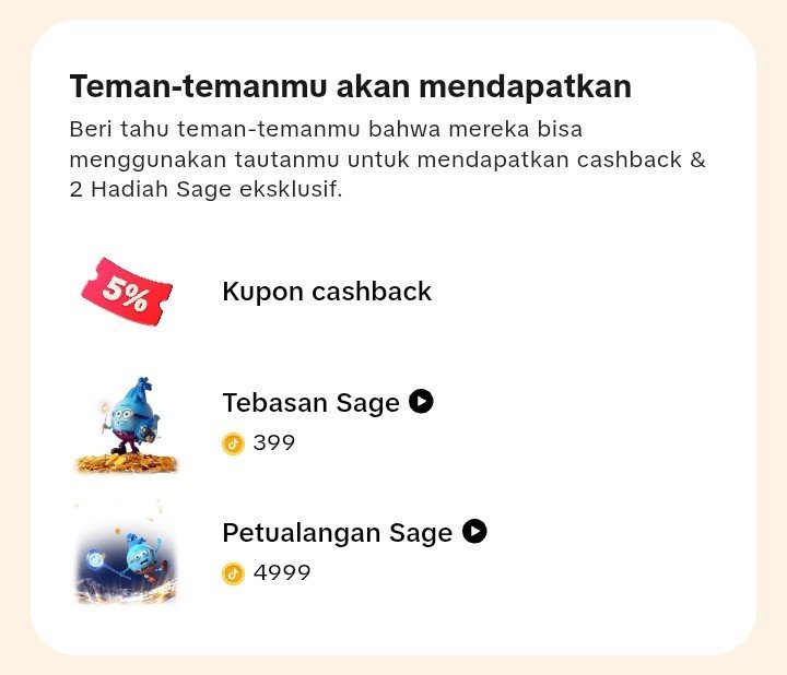 jiwa2random's tweet photo. https://t.co/B43KCf7AuH
Guys, bole tolongin aku?
Tolong klik link diatas trus beli koin tiktok, bebas brp aja🙏🏻🥹
Kalo dr link aku, km bakal dpet bbrp keuntungan n harga diskon
Kalian bisa baca dr pict yaa, maacii🫶🏻
#zonauang #zonaduit #tiktok #trend https://t.co/dHQ6qXO43w