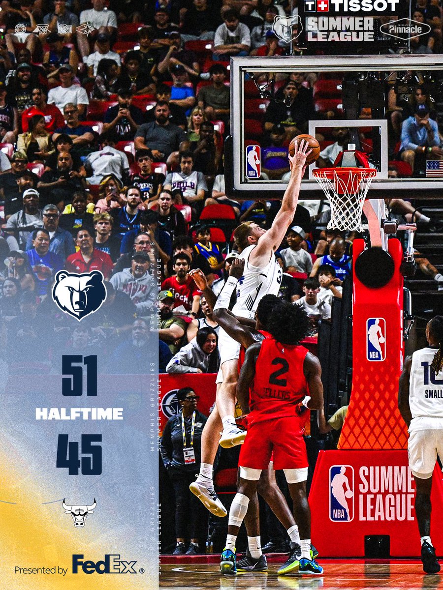 memgrizz's tweet photo. Halftime from Thomas &amp; Mack 🐻

📲 https://t.co/5OG8md87nK https://t.co/vmWrx8jSUf