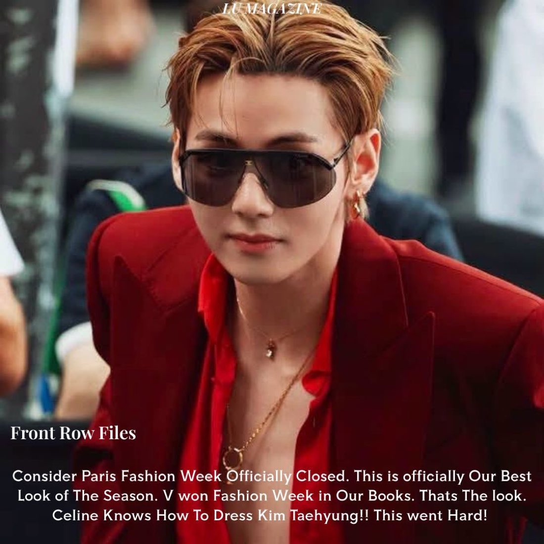 vote4kths's tweet photo. Launchmetrics released their review for CELINE SS27 Menswear, and Taehyung made a huge impact! 🖤✨

He generated $18.7M in MIV, contributing 56% of CELINE’s total earnings through strong media coverage, social engagement, and global mentions.

Even with just one Instagram post, Taehyung earned $1.3M in MIV. King behavior as always. 👑

#CELINExV
#TAEHYUNGxCELINE