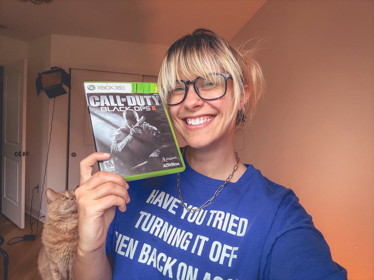 NoisyButters's tweet photo. ill be streaming the Black Ops 2 Campaign tomorrow at 12:00 PM EST!!!! ive never played it before and ive heard it's legendary ~ ⭐️

see yall there! https://t.co/DCTUMUywtg
