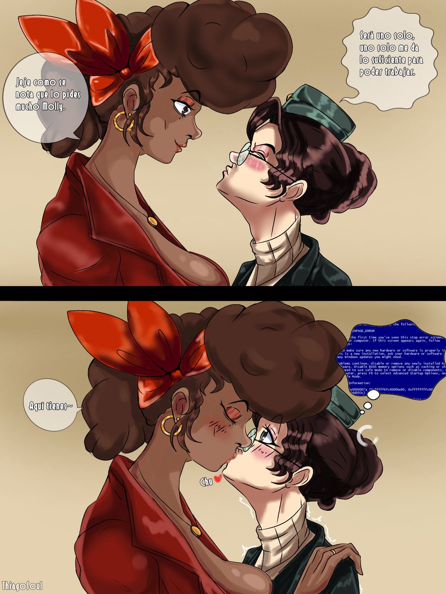 EliteRojas's tweet photo. Molly dejo de funcionar xD, aquí tenemos también a esta parejas ya un poco más maduras #art #skullgirls https://t.co/hF0Amw34w8