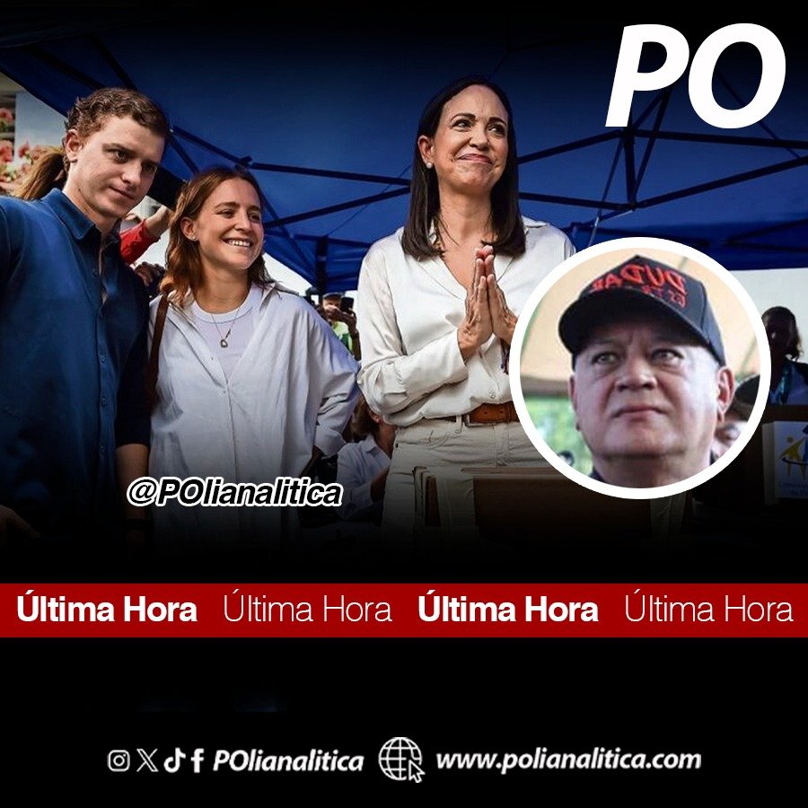 polianalitica's tweet photo. 🇻🇪🔴 Diosdado Cabello calificó a María Corina Machado de hipócrita y egocéntrica por celebrar públicamente la boda de su hijo mientras miles de venezolanos guardan luto. 

📌 @ConElMazoDando https://t.co/n9pZqxyd0i