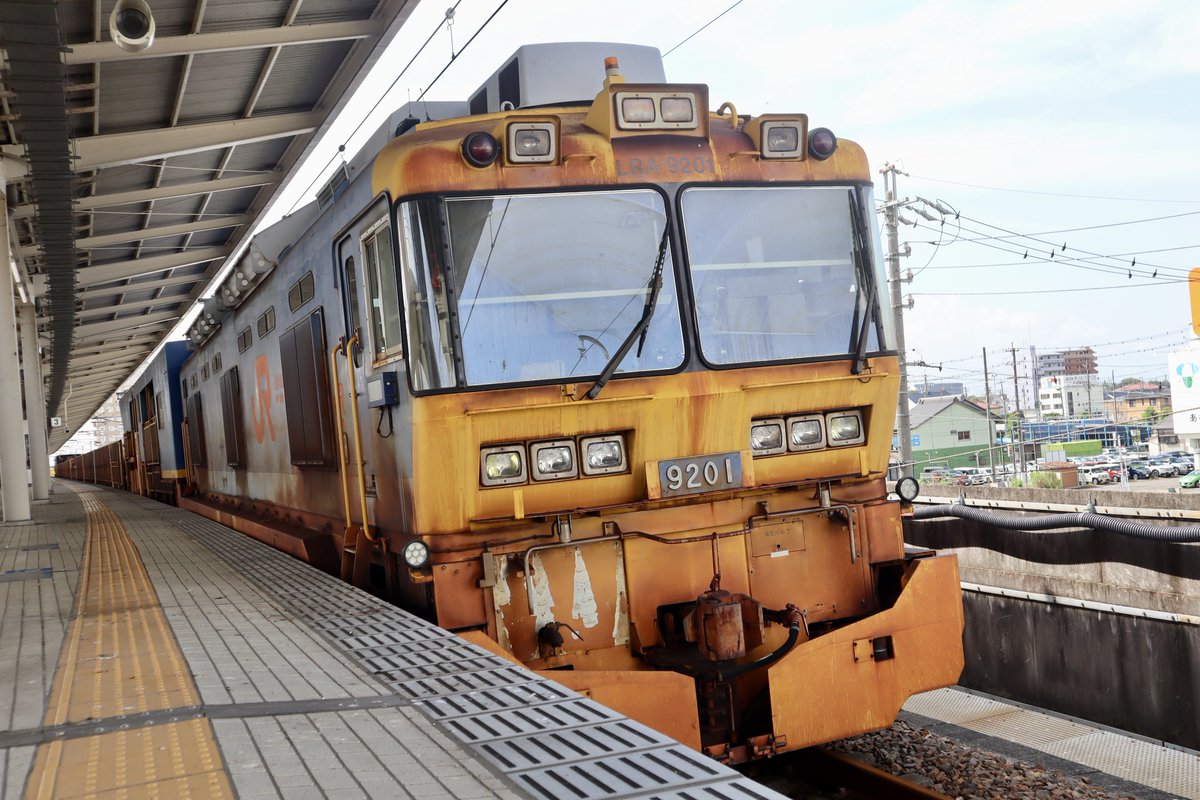 sakuraTO01's tweet photo. 2026/7/11(土)

岐阜県 岐阜羽島駅

LRA-9200形

LRA-9201 
LRA-9202 https://t.co/ji5lxnEmHi