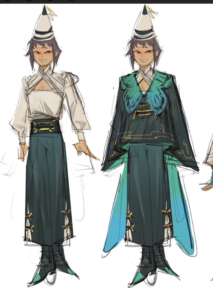 StaticSaturniid's tweet photo. Witch hat ocs https://t.co/7oZXeZvQMM
