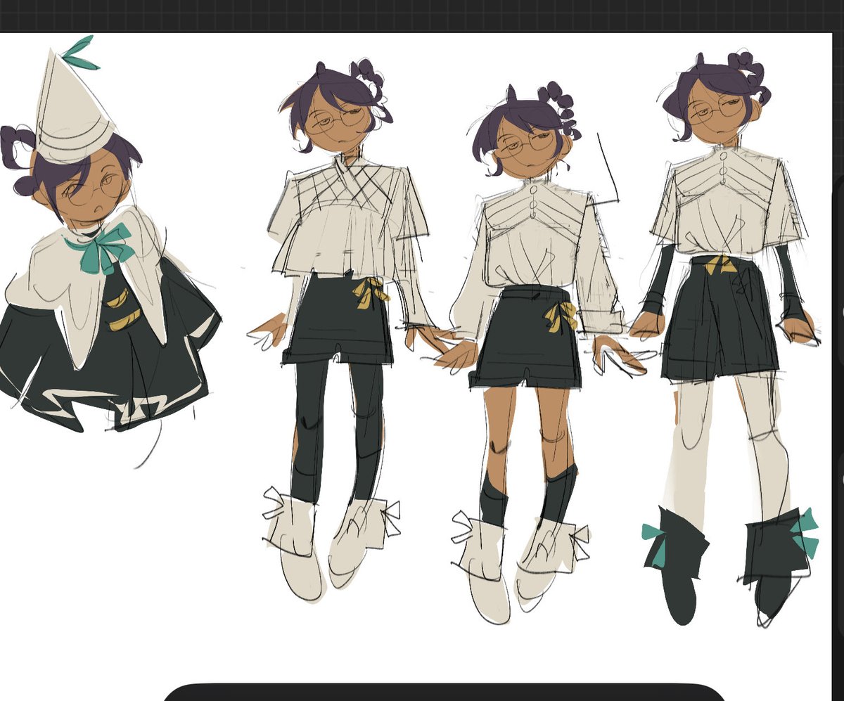 StaticSaturniid's tweet photo. Witch hat ocs https://t.co/7oZXeZvQMM