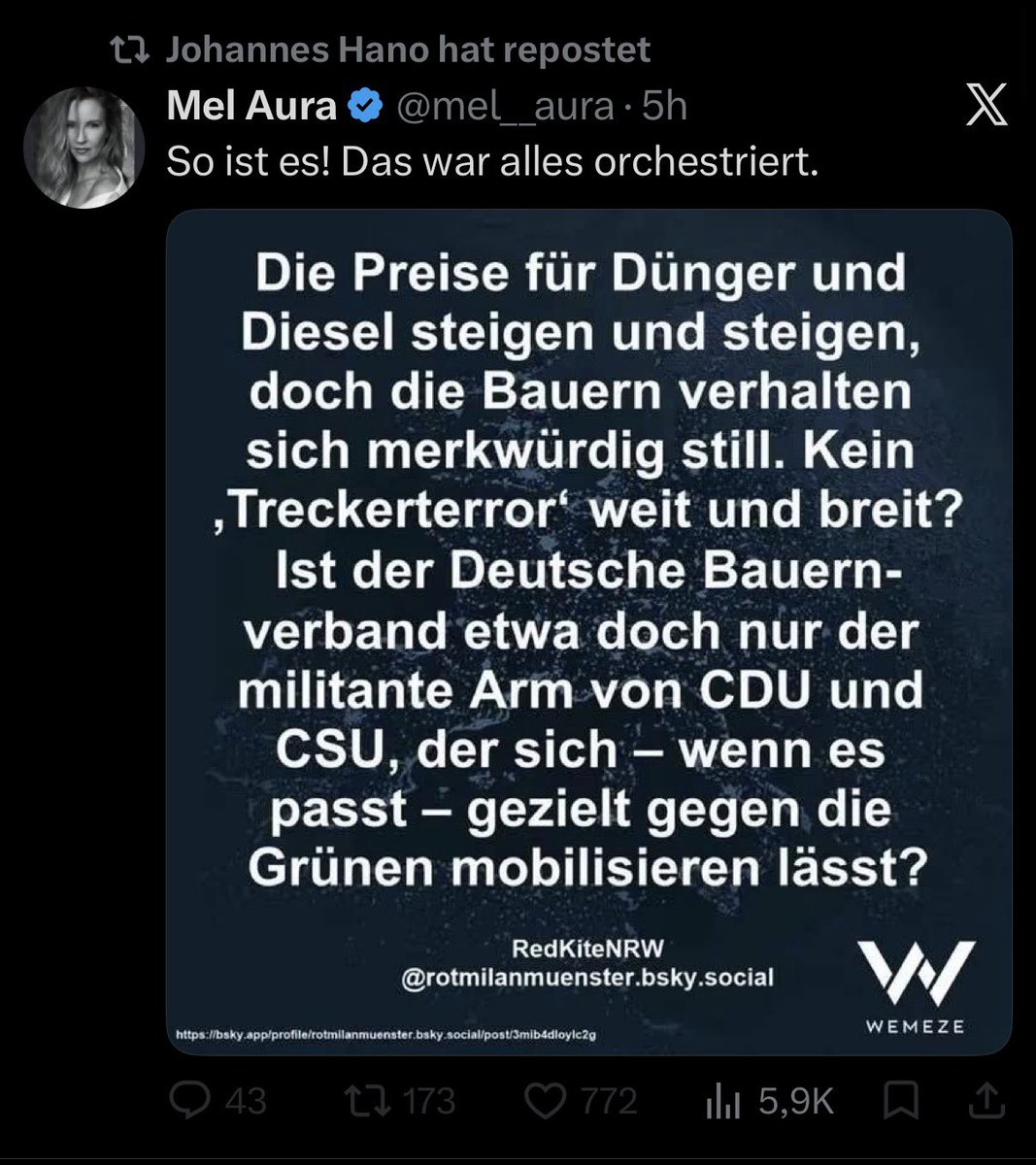 eckilepsie's tweet photo. Grundgütiger. 
Der Leiter des ZDF Studios Singapur teilt allerwüstes Verschwörungsgeschwurbel. 🫩 https://t.co/YwSjj8g8A6