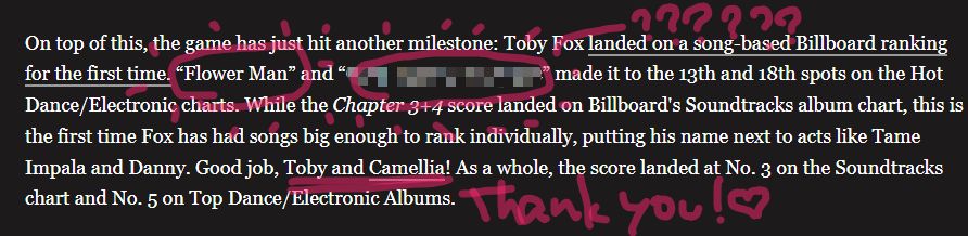 cametek's tweet photo. 恐らく人生初？だと思うのですがBillboardに載ったらしいです🤯デルタルーン Ch.5よりTobyと一緒に作った「フラワーマン」と…「??????」がダンス・エレクトロニックチャートでそれぞれ13位・18位を獲得しました！

https://t.co/1bhyCokX2B https://t.co/aS75kim8Qo