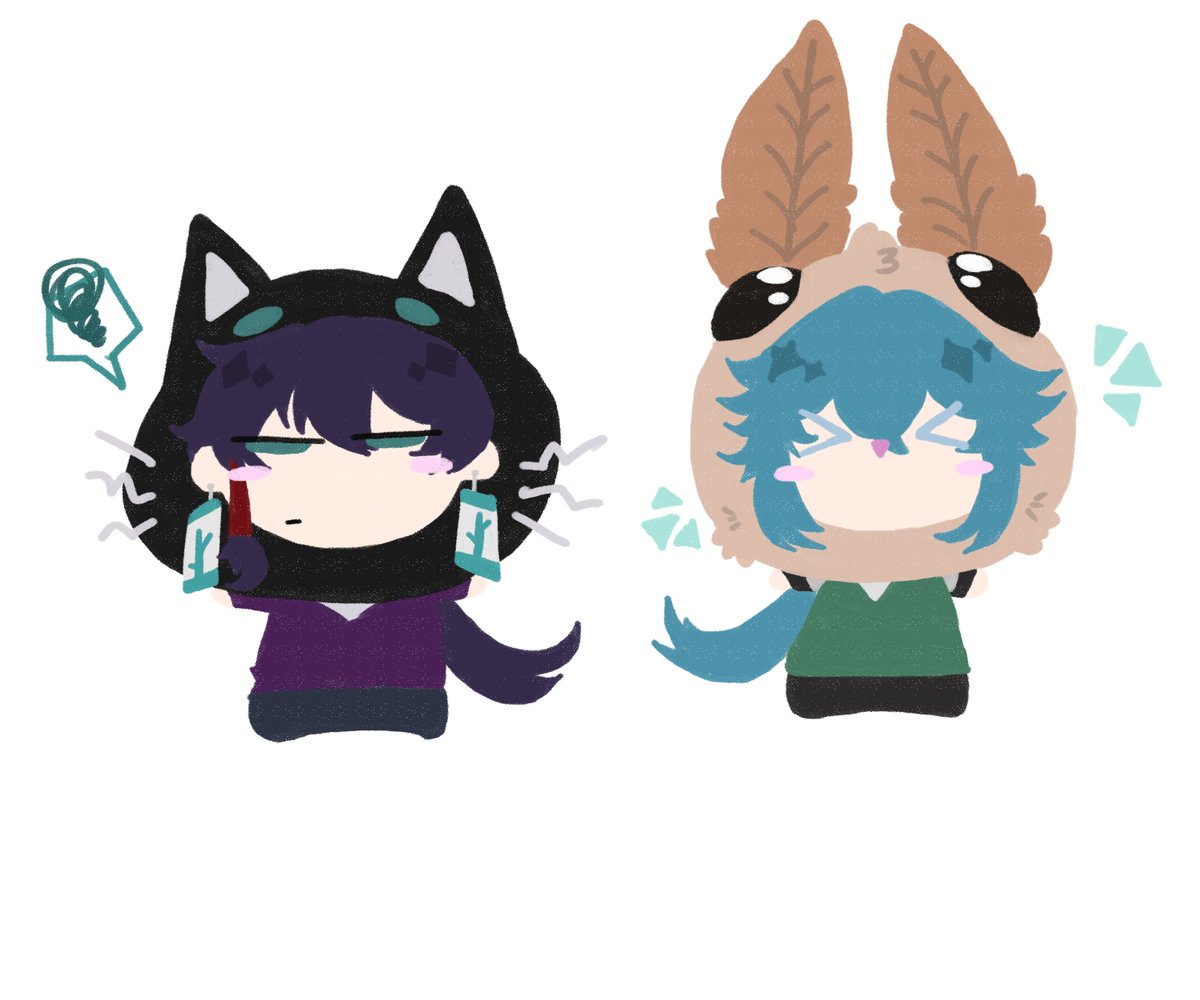 albedont_'s tweet photo. Chibis heh (im trying help) #tkatb https://t.co/pCxpTkyVds