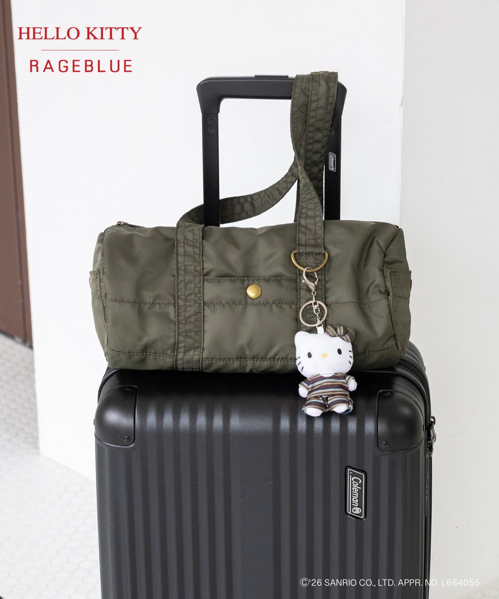 RAGEBLUEpress's tweet photo. ＼予約販売！／

ハローキティとおそろいができるぬいぐるみキーホルダー。
ルームウェアにもバッグにもつけられてどこでもいっしょ✨

#ハローキティ        
#RAGEBLUE 
       
▼アイテム詳細はこちら▼
https://t.co/YZlDGgjAsJ https://t.co/u7nk1HzeJC