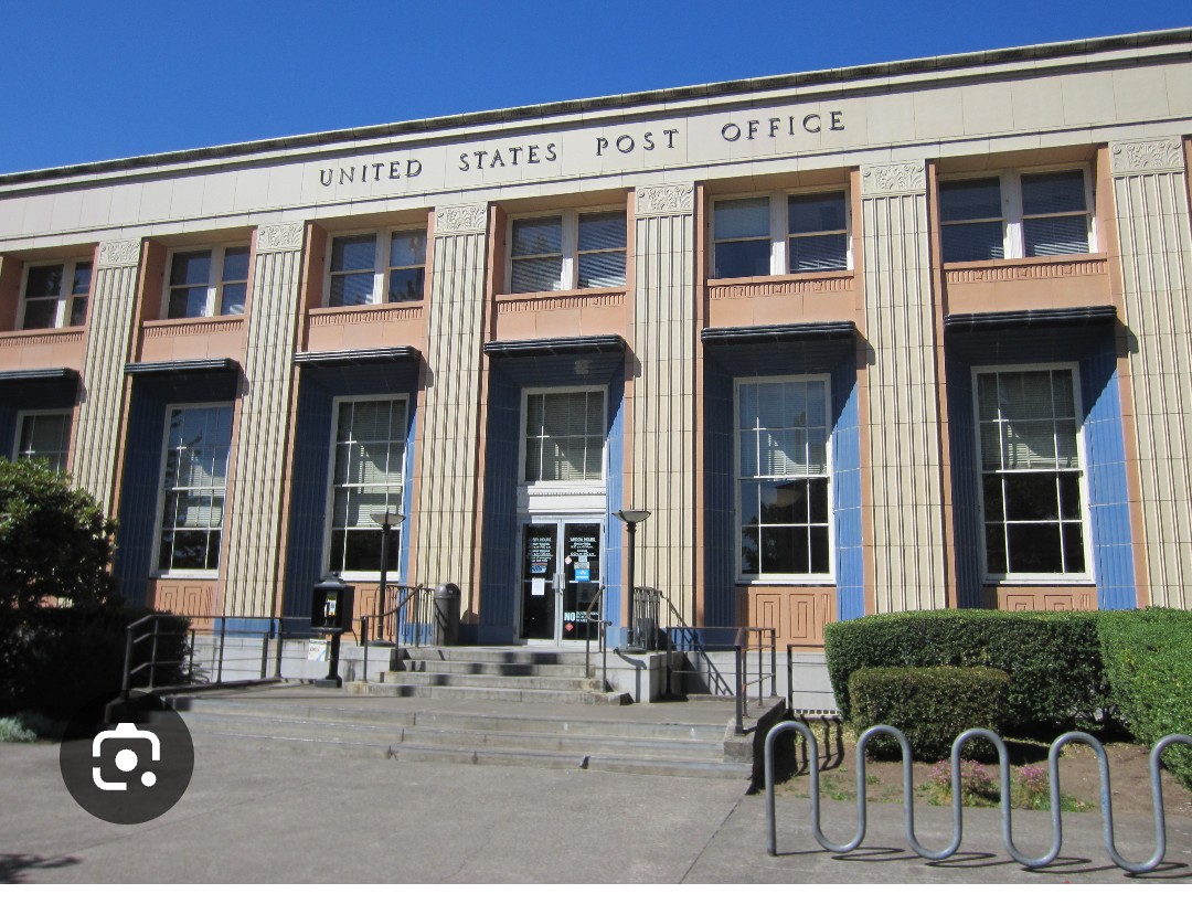 Ddlloyd27Daniel's tweet photo. @walterkirn Eugene Oregon Post office https://t.co/Wwjwxn042Q