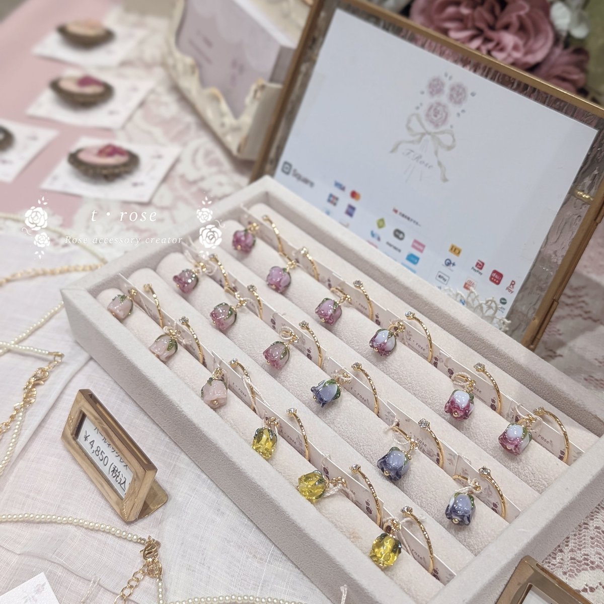 handmadeinjapanfes t・rose🌹【E-15】ブース
