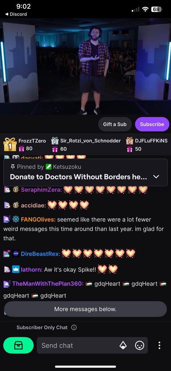 DreamStation64's tweet photo. #sgdq2026 love you all 🥺 https://t.co/YUIk0wz3uu
