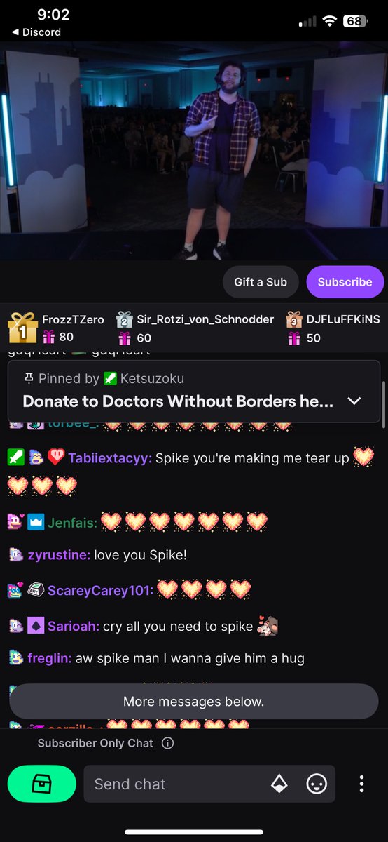 DreamStation64's tweet photo. #sgdq2026 love you all 🥺 https://t.co/YUIk0wz3uu