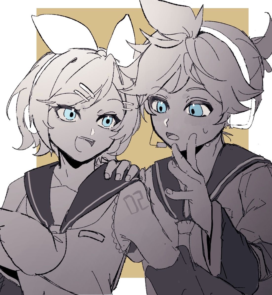 byou830's tweet photo. 鏡音リンレン https://t.co/89S2eUJOn9
