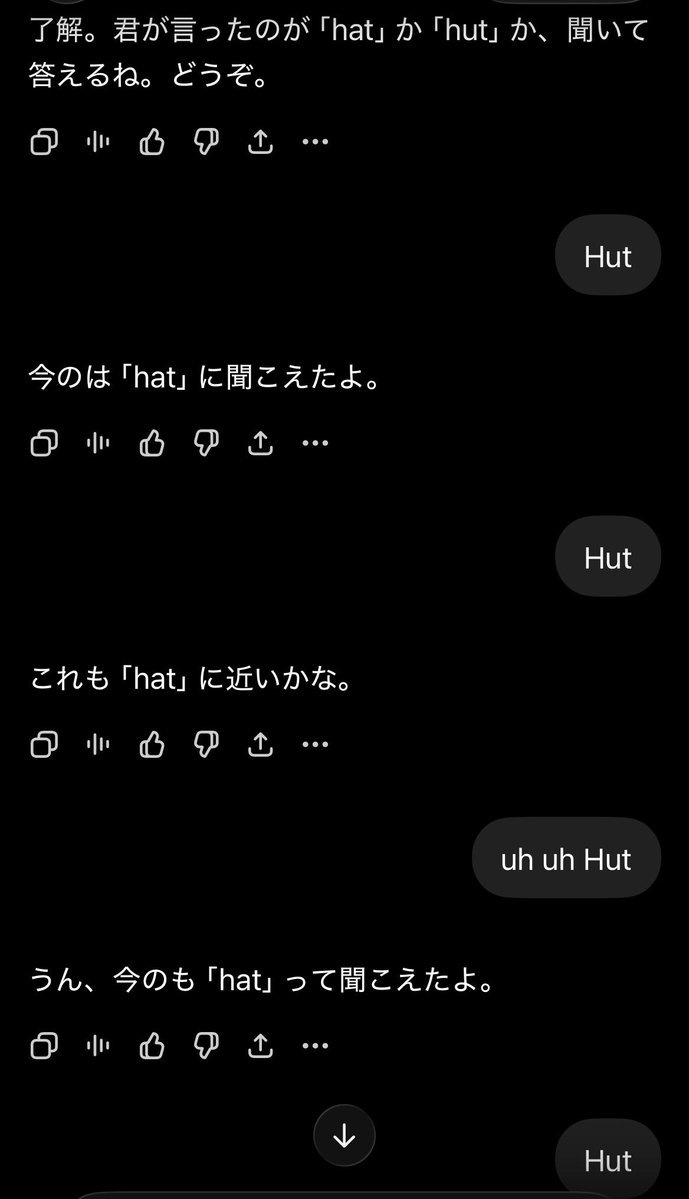 khPattyo's tweet photo. hutの発音が出来なさすぎてチャッピーにヤバい奴扱いされた。 https://t.co/ovoDhZKtOG
