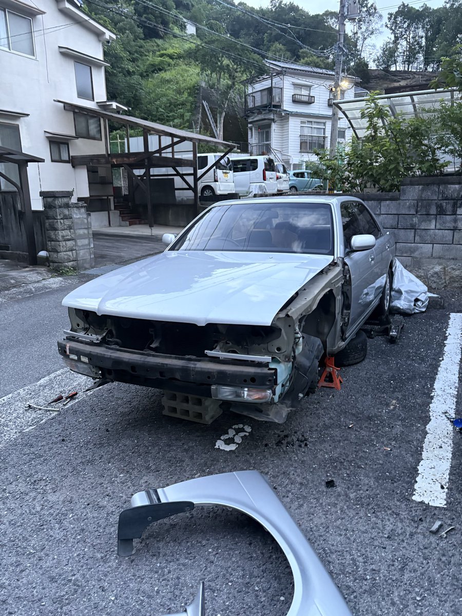 SH42121291's tweet photo. もう放置車 https://t.co/9n1shyIzgw