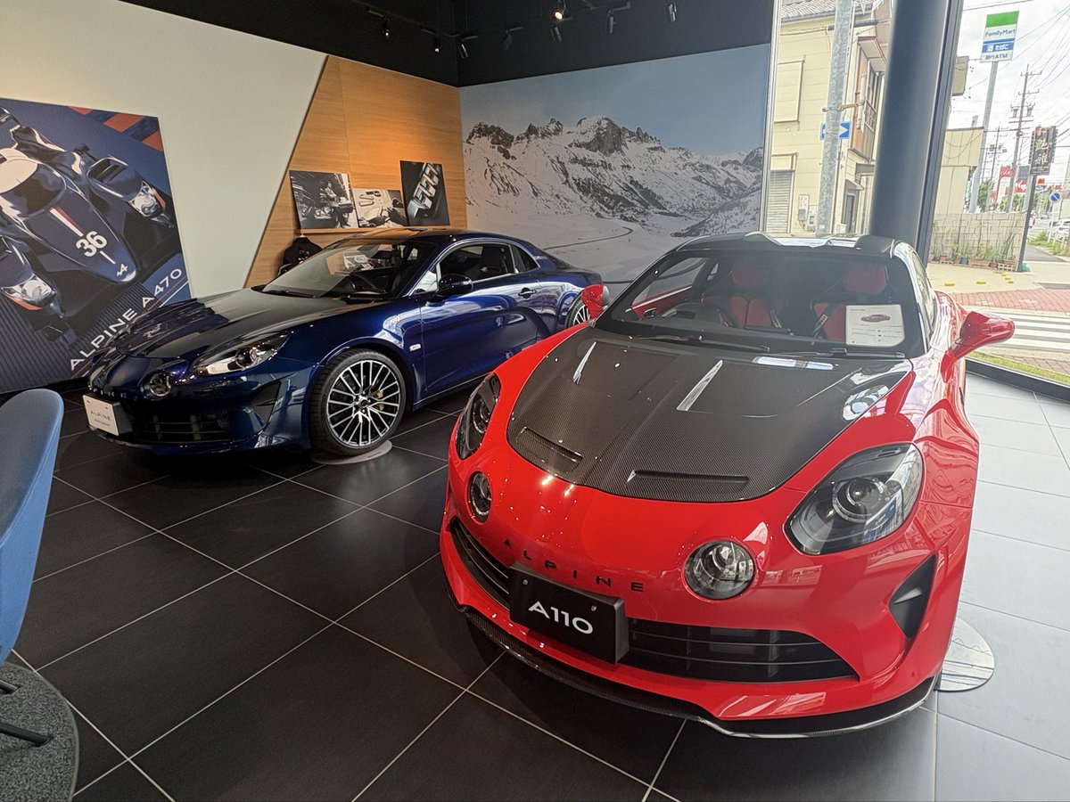 rx734z's tweet photo. 今日のアルピーヌ名古屋緑
#a110 #アルピーヌ https://t.co/UdcUjqpZfZ