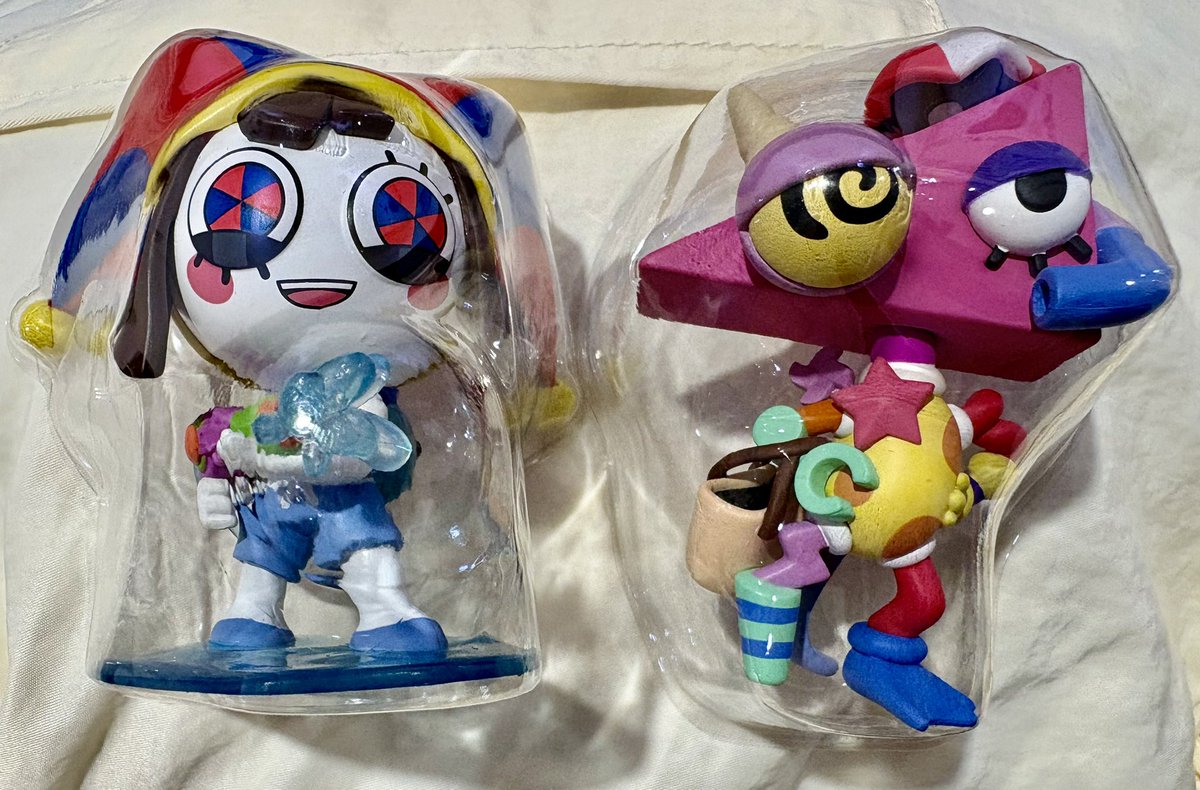 5kTcE's tweet photo. アメイジングデジタルサーカス ブラインドミニフィギュア vol.3 アメデジ ポップアップストア 交換 譲渡

譲→ポムニ、ズーブル
求→ジャックス

郵送交換希望
本当に切実に求めております😭😭😭
検索からでもお気軽にお声かけください！ https://t.co/5fzF8GZmFR