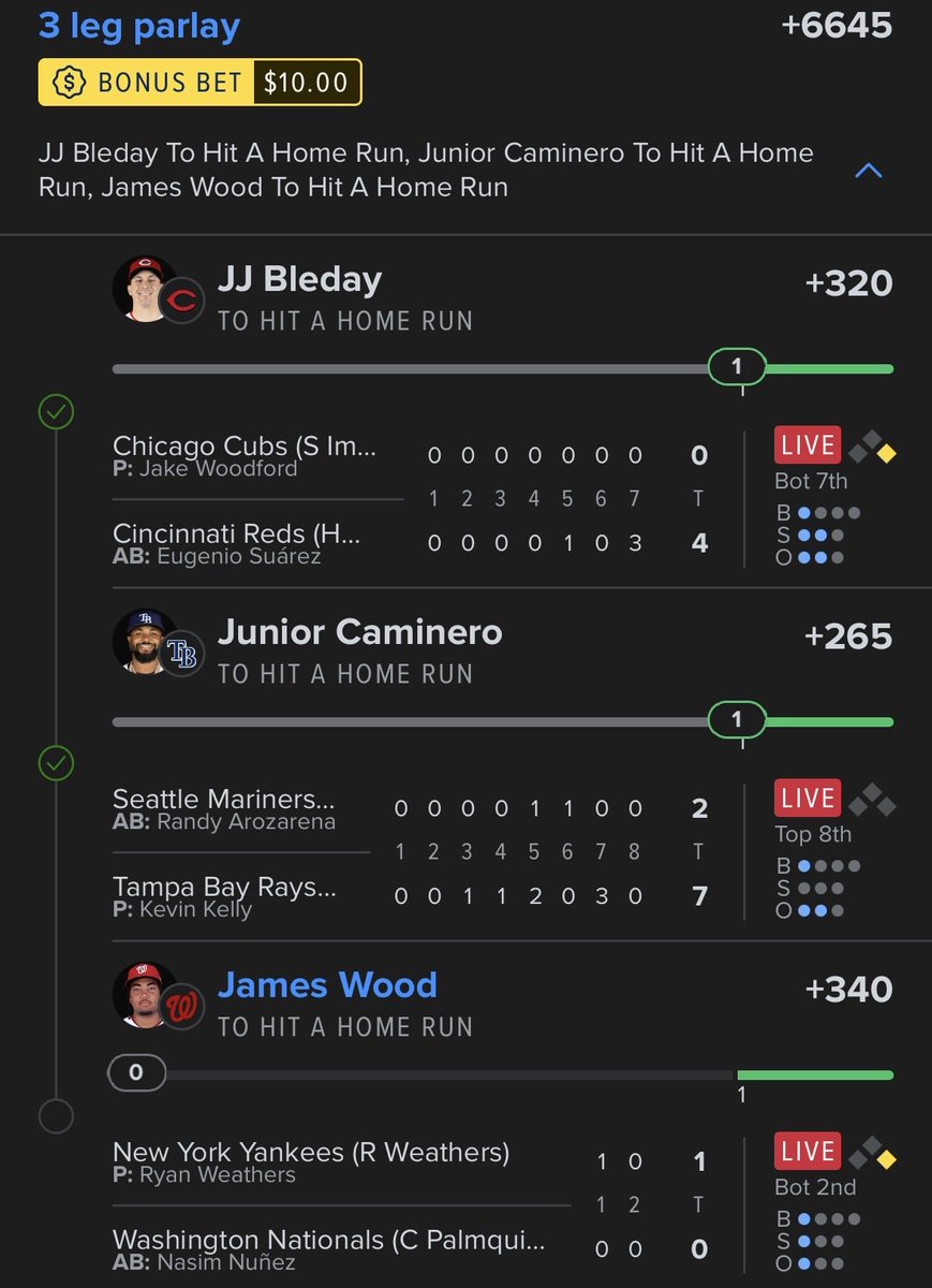 chrispybets's tweet photo. @MLBHR Wood?! https://t.co/wd8UxL0HsM