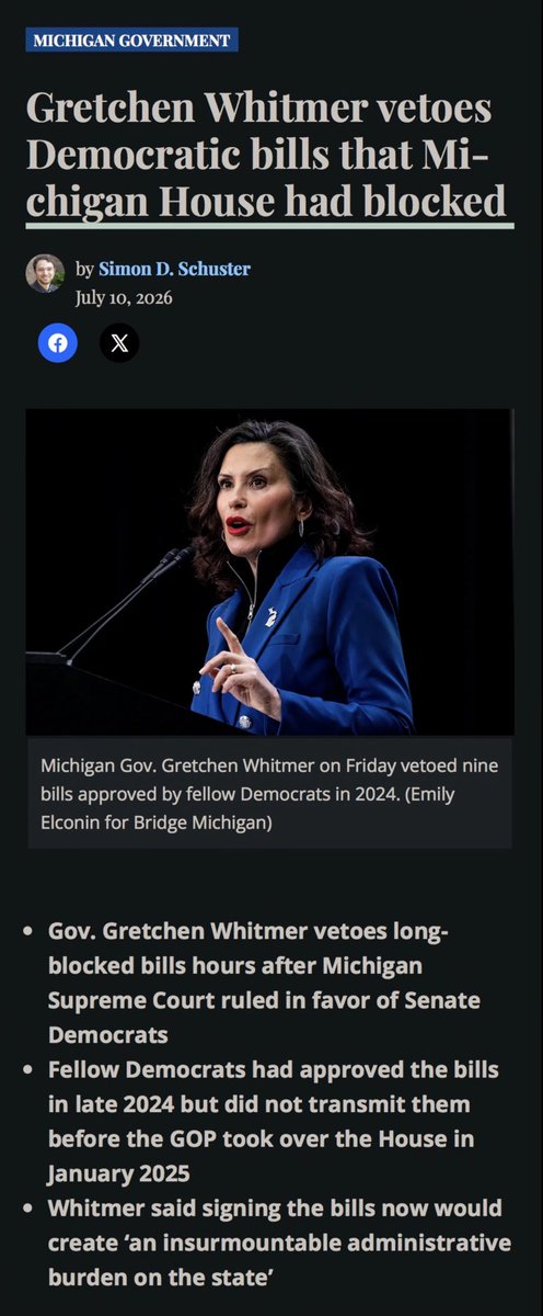 Sameh789's tweet photo. @GovWhitmer 

I can’t find any compelling public interest served by this decision. This is neither the right nor the honorable way to conclude your legacy and your term in office. https://t.co/ku9uOf3blB