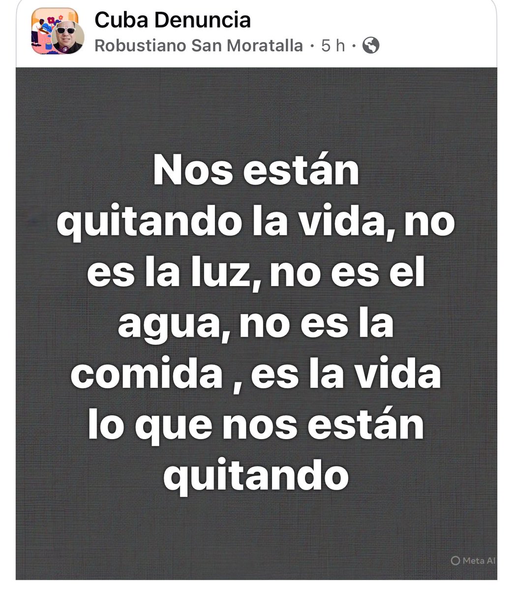 Echudina147575's tweet photo. #CUBAQUIERELIBERTAD #Encubahayunadictadura #Loscubanosqueremoseleccioneslibre #LibertadParaTodosLosPresosPoliticos #YABASTADEABUSOS https://t.co/TyE3W7qq9v