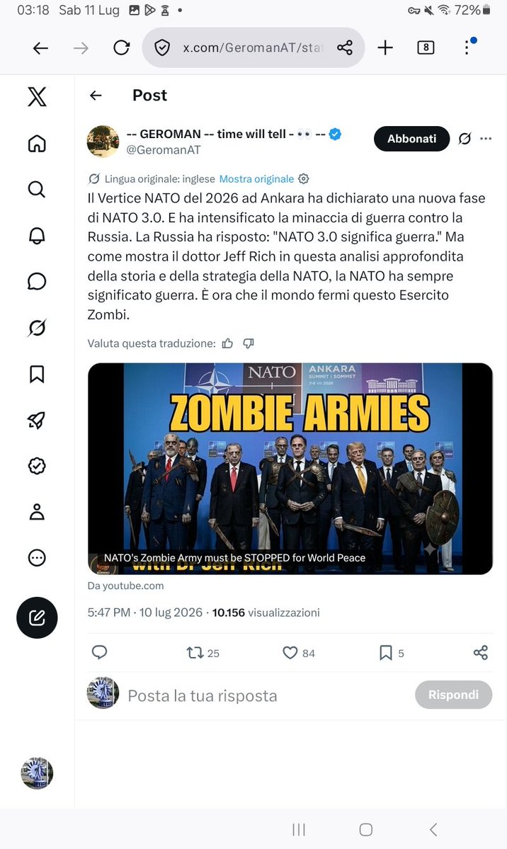 pelton2020's tweet photo. @haStatoNESSUNO @Avvenire_Nei @BelpietroTweet @franborgonovo @madforfree @ladyonorato @boni_castellane @rusembitaly @valy_s @LaVeritaWeb @cris_cersei @SecKennedy @PM_ViktorOrban @TuckerCarlson @matteosalvinimi @RoVannacci @ale_dibattista @ClaudioBorghi @OrtigiaP https://t.co/bzHEHoTBLS
<---🧵🇷🇺🇷🇺#RussiaStory♥️♥️♥️
💀🌈🇪🇺#BruxelleSStàn💉💉🚀🚀🚽🚽💰💰💰

💔💔#CainoStory ⚰️⚰️#DonbasGenocide
MAI NELLA STORIA SI È ARRIVATI A UN #LIVELLOPOLITICO/#ECONOMICO COSÌ IN BASSO🏚🏚🏚
🚨#IVreichStory☢️☢️卐卐🤮#Norimberga2⚖️⚖️

⬇️QUESTA È LA CLOACA🇺🇸🇪🇺 https://t.co/EOBSoFWxMs