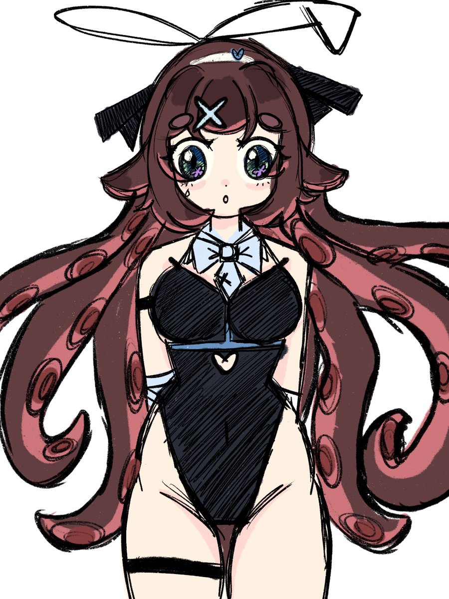 DeepSeaKitty's tweet photo. Old Octo Kitty Bunny Sketch 🐙🐱🐰🩵
#vtuber #doodle #sketch #octopies #dsk #dsketch https://t.co/uEbYMW4vYj