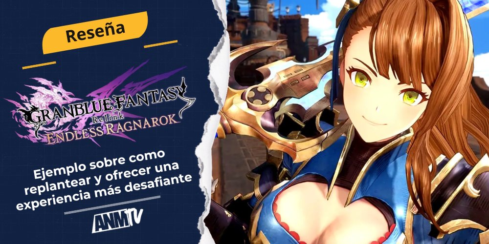 ANMTVLA's tweet photo. [#Reseña] Granblue Fantasy: Relink - Endless Ragnarok: ejemplo sobre como replantear y ofrecer una experiencia más desafiante (por @Hugapion) https://t.co/jvJslg6Fw0 https://t.co/XxJcyh2hkA