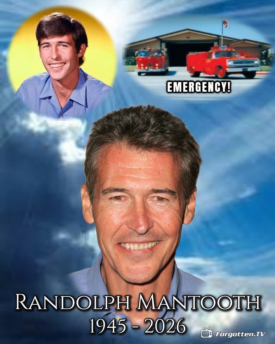 forgottentvshow's tweet photo. 𝗥𝗘𝗠𝗘𝗠𝗕𝗘𝗥𝗜𝗡𝗚 𝗥𝗔𝗡𝗗𝗢𝗟𝗣𝗛 𝗠𝗔𝗡𝗧𝗢𝗢𝗧𝗛 (𝟭𝟵𝟰𝟱-𝟮𝟬𝟮𝟲) 🕊️
Randolph Mantooth, the legendary actor who brought the heroic paramedic John Gage of 𝙀𝙢𝙚𝙧𝙜𝙚𝙣𝙘𝙮 to life, has passed away on July 9 at a hospice facility in Ventura, California at age 80. https://t.co/NzrrVQiEgV