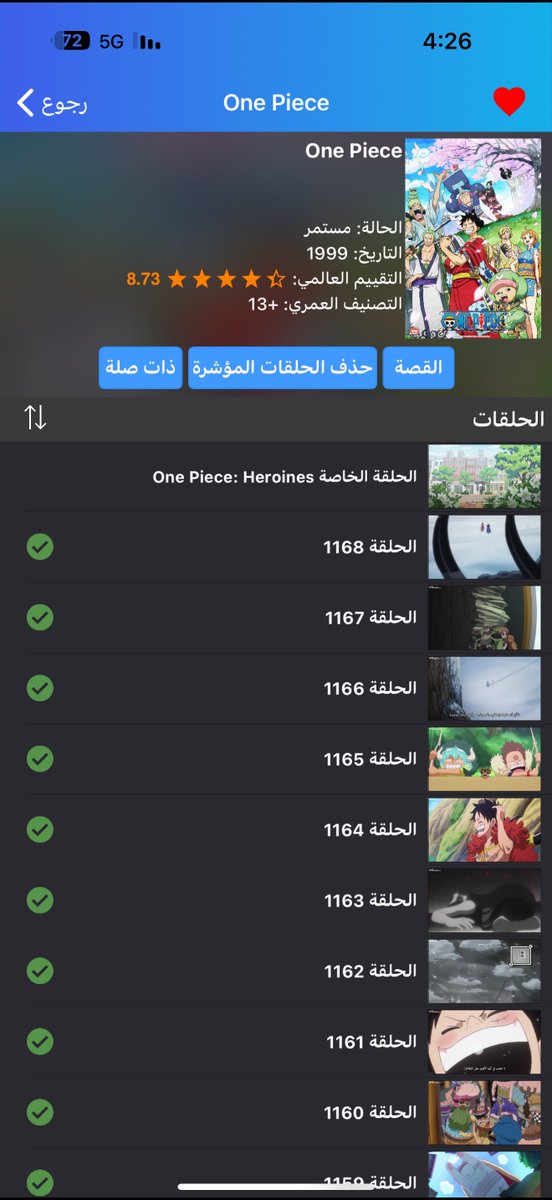 it_3k's tweet photo. خلصت متابعتي مع ون بيس✌🏻🔥
بعد سنين من المتابعة، الانتظار، الضحك، البكاء، والصراخ على الشاشة…🤍🙏🏻
شكراً لك يا Eiichiro Oda
#ون_بيس #OnePiece #نهاية_رحلة https://t.co/scxaNxwjI3